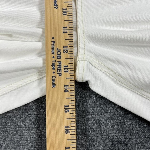 Halara Jeans Womens Medium White Halara Flex Denim Wide Leg High Rise Stretch - Picture 10 of 16